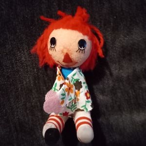 Vintage Raggedy Ann Christmas Ornament